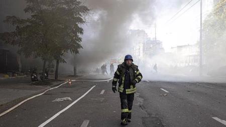 انفجارات عنيفة تهز العاصمة الاوكرانية كييف