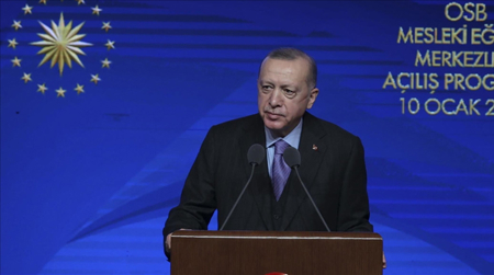 أردوغان: نهدف إلى توفير فرص عمل لميلون شاب بحلول نهاية العام الحالي