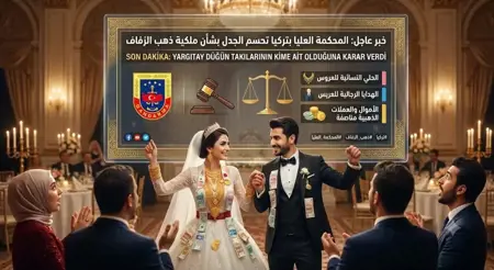المحكمة العليا بتركيا تحسم الجدل بشأن ملكية ذهب الزفاف
