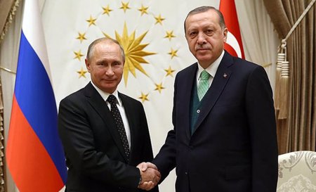 الرئيس التركي ونظيره الروسي يبحثان تعزيز العلاقات الثنائية