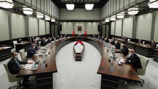 اجتماع مرتقب اليوم لـ مجلس الوزراء الرئاسي التركي 