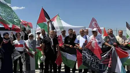 قافلة فلسطين تصل تركيا قادمةً من سربرنيتسا.. هدفها منع تحوّل الضفة إلى «غزة أخرى»