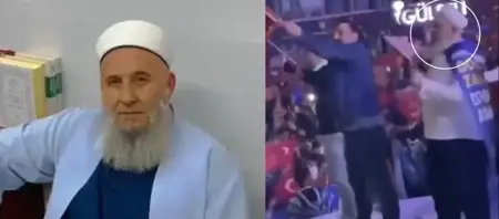 شيخ تركي يعتذر عن رقصه فوق السيارة فرحاً بعد فوز أردوغان 