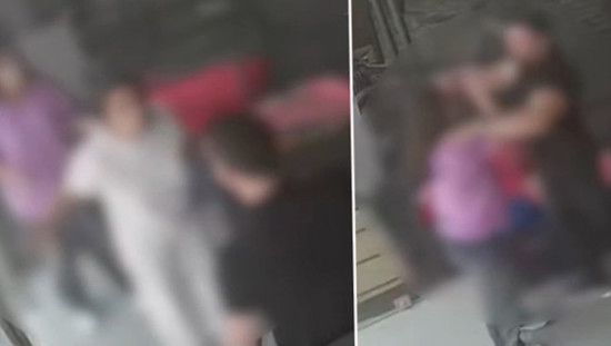 كاميرات ترصد محاولة خنق امرأة في صالة رياضية بولاية مرسين
