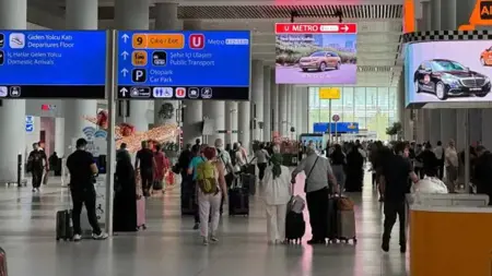 ازدياد حركة الركاب  في مطارات اسطنبول العام الماضي ازدياد حركة الركاب  في مطارات اسطنبول العام الماضي