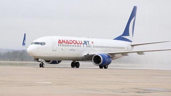 شركة الطيران "أناضول جيت" تسير أولى رحلاتها إلى ولاية شرناق التركية