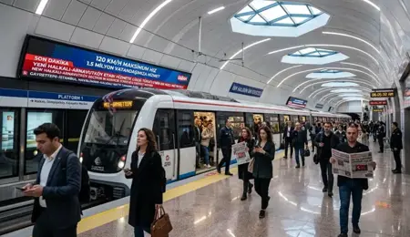 تركيا تفتتح أطول وأسرع خط مترو في تاريخها