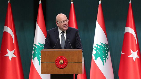رئيس الوزراء اللبناني: علاقتنا بتركيا علاقة الأخ بأخيه الذي دائما يجده بجانبه