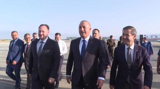 وزير خارجية تركيا يتوجه إلى جمهورية شمال قبرص التركية