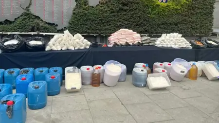 ضبط 1.2 طن من المخدرات في اسطنبول