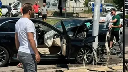 مصرع شخص وإصابة آخر في تصادم سيارتين بدياربكر