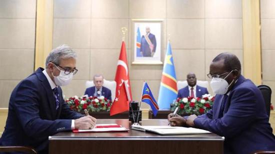  توقيع 7 اتفاقيات بين تركيا وجمهورية الكونغو الديمقراطية
