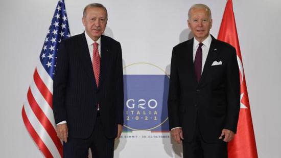 اجتماع مرتقب لأردوغان مع نظيره الأمريكي على هامش قمة الناتو