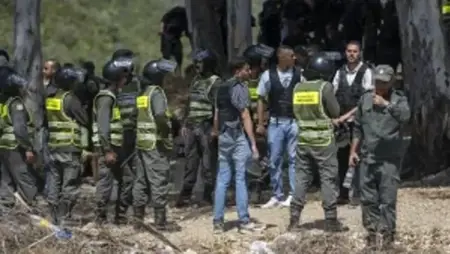 المغرب يوقف 109 مهاجرين غير نظاميّين إثر محاولة عبور جماعيّ نحو سبتة
