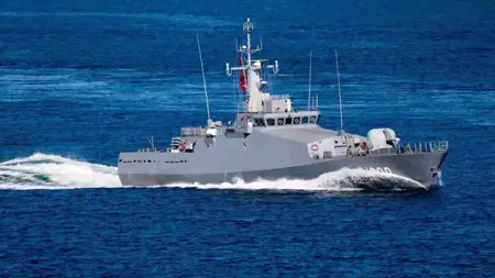 سفينة الدورية «تي سي جي توزلا» التركية تفتح أبوابها للزيارة في إينبولو
