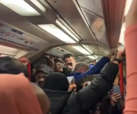 إيقاف سائق المترو الذي هتف "فلسطين حرة" بلندن