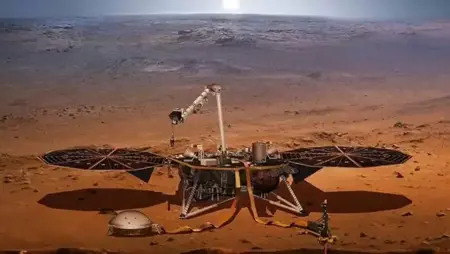 التابعة لـ "ناسا" ..مركبة "إنسايت"  تكشف خبايا كوكب المريخ  التابعة لـ "ناسا" ..مركبة "إنسايت"  تكشف خبايا كوكب المريخ