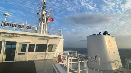 الأولى من نوعها في تركيا.. تسجيل سفينة أرطغرل لتخزين الغاز المسال