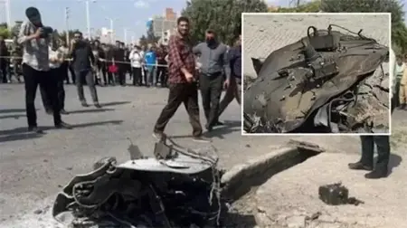 ذعر كبير في إيران.. جسم يسقط من السماء 