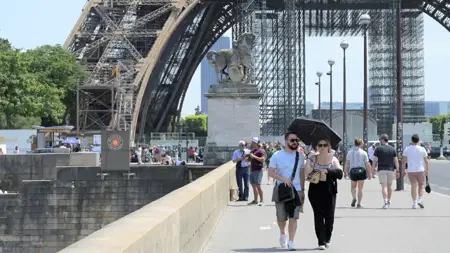 موجة الحرّ في فرنسا: تفعيل «الخطة البيضاء» في مستشفيات إقليم باريس مع ارتفاع حالات الطوارئ