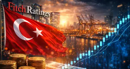 فيتش تثبّت تصنيف تركيا عند «BB-» بنظرة مستقرة.. وتتوقّع تراجع التضخم ونمو 4.4% في 2027