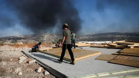 المستوطنون يحاصرون منازل عائلات فلسطينية في قصرة بالضفة لإجبارها على النزوح