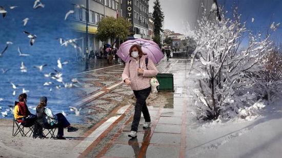 هيئة الأرصاد الجوية التركية تكشف توقعات الطقس للأسبوع القادم