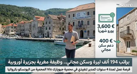 مدير بـ 194 ألف ليرة وسكن مجاني.. وظيفة مغرية بجزيرة أوروبية