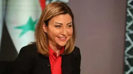 مصرع مستشارة الأسد لونا الشبل بعد حادث مروع