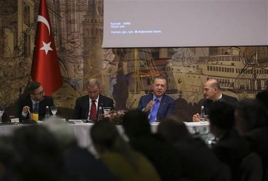 أردوغان: قادرون على تأمين الأسلحة من مصادر مختلفة.. ولن نسمح بتقسيم سوريا 