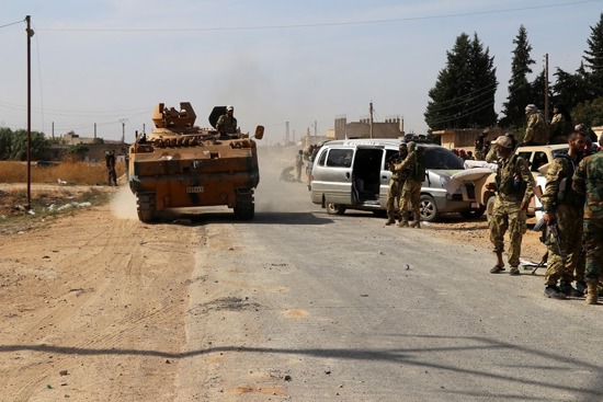 صور :قوات "نبع السلام" تواصل عملياتها شرق "رأس العين"