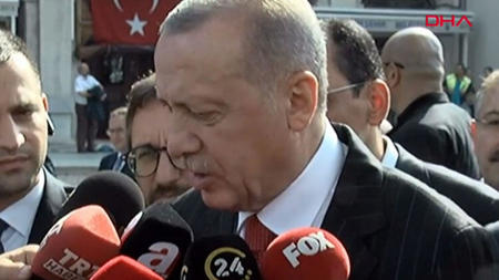 أول تصريح لأردوغان : مهلة 120 ساعة بدأت من الأن