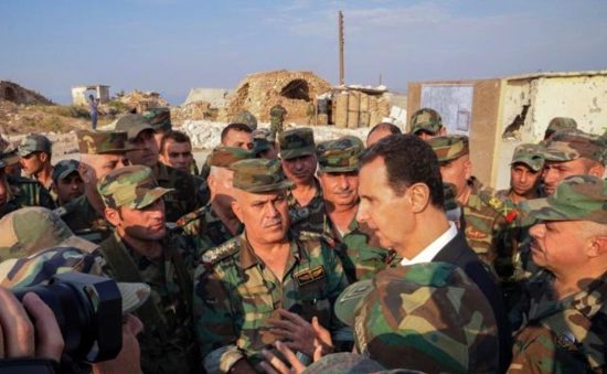 الأسد يصل إدلب في زيارة مفاجئة