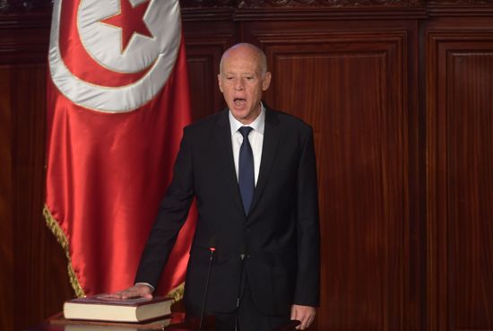 الرئيس التونسي: بلادنا ستبقى منتصرة للقضايا العادلة وأولها فلسطين