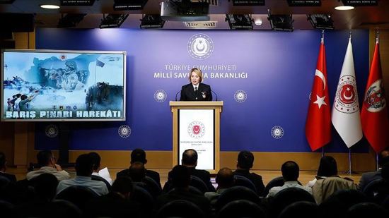 بيان عاجل من وزارة الدفاع التركية