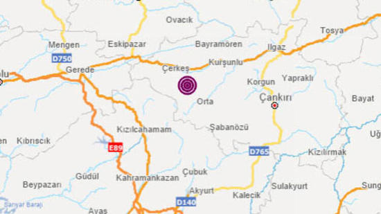 زلزال شمال العاصمة أنقرة