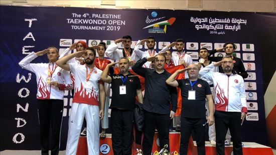 تركيا تحصد 5 ذهبيات و3 فضيات في بطولة فلسطين الدولية للتايكواندو