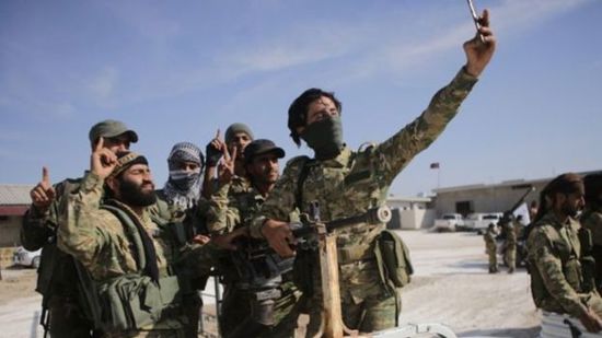 الجيش الوطني السوري يسقط طائرة بدون طيار في الرقة