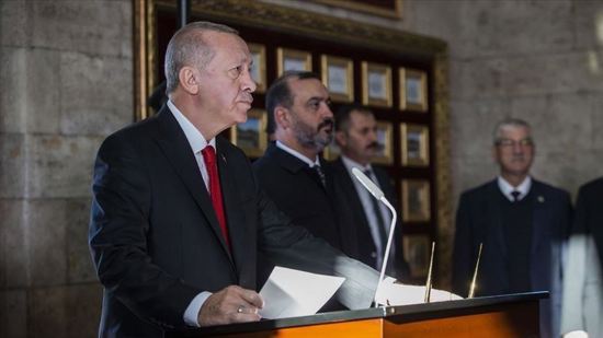 أردوغان يشارك في مراسم إحياء ذكرى وفاة أتاتورك