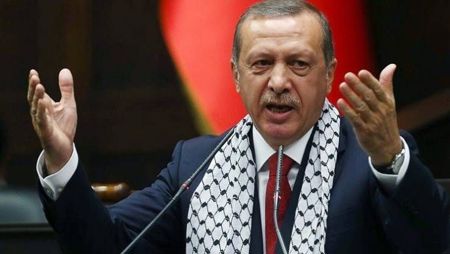 أردوغان: موقف تركيا ثابت بالوقوف إلى جانب الشعب الفلسطيني