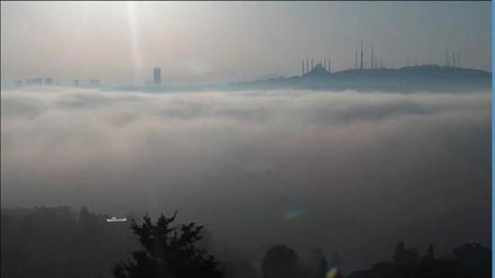 اختفاء جسر شهداء 15 تموز في إسطنبول