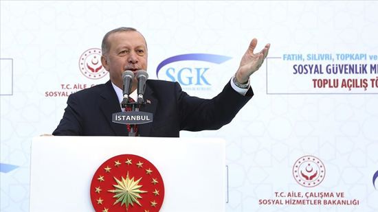 أردوغان: عدد سياح تركيا سيتجاوز الـ50 مليون نهاية 2019