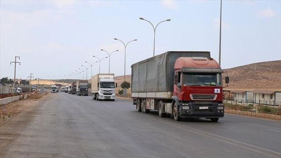 الأمم المتحدة ترسل 40 شاحنة مساعدات للنازحين في إدلب