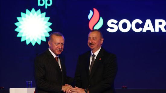 أردوغان يكشف حصة تركيا والدول المستفادة من مشروع أنابيب الغاز