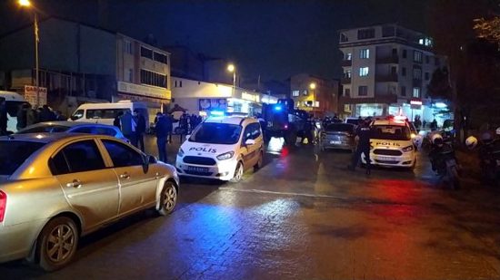 خمسة إصابات خطيرة أحدهم شرطي في شجار مسلح في اسطنبول