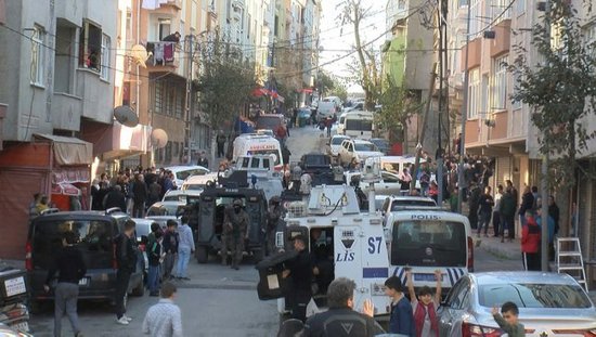 حدث أمني في سلطان غازي وسط إسطنبول والشرطة تستنفر قواتها