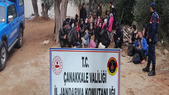 ضبط 201 مهاجراً غير شرعي غرب تركيا