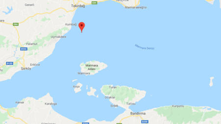 زلزال يضرب شاطئ منطقة "يني كوي" التركية بقوة  3.2 ريختر