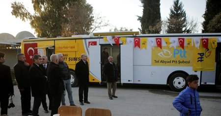 البريد التركية تفتتح فرعًا في "تل أبيض" السورية