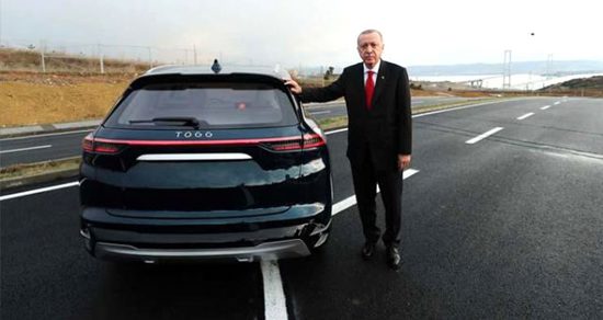 أردوغان يتحدث عن سعر السيارة التركية واللون المفضل له